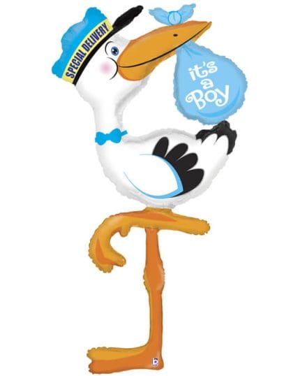 Фигура Аист принес мальчика